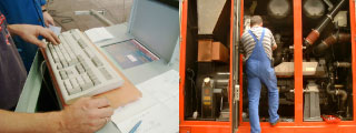 Wasserberg Rail Services: Hauptuntersuchung mit modernster Software, GTW-Powerpack Reparatur nach Brandschaden